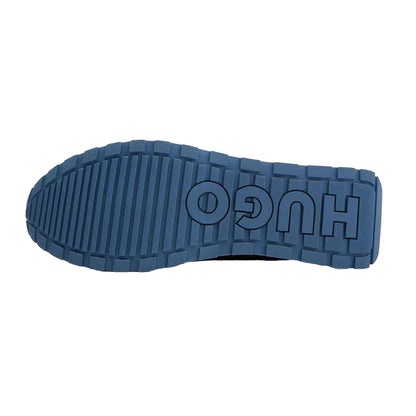 Black - Lifestyle - Hugo Mens Logo Running Trainers
