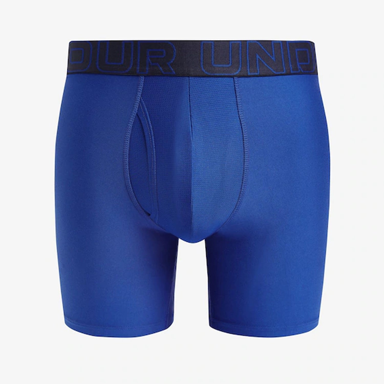 Royal Blue-Steel-Navy - Back - Under Armour Mens Performance Tech Boxer Shorts