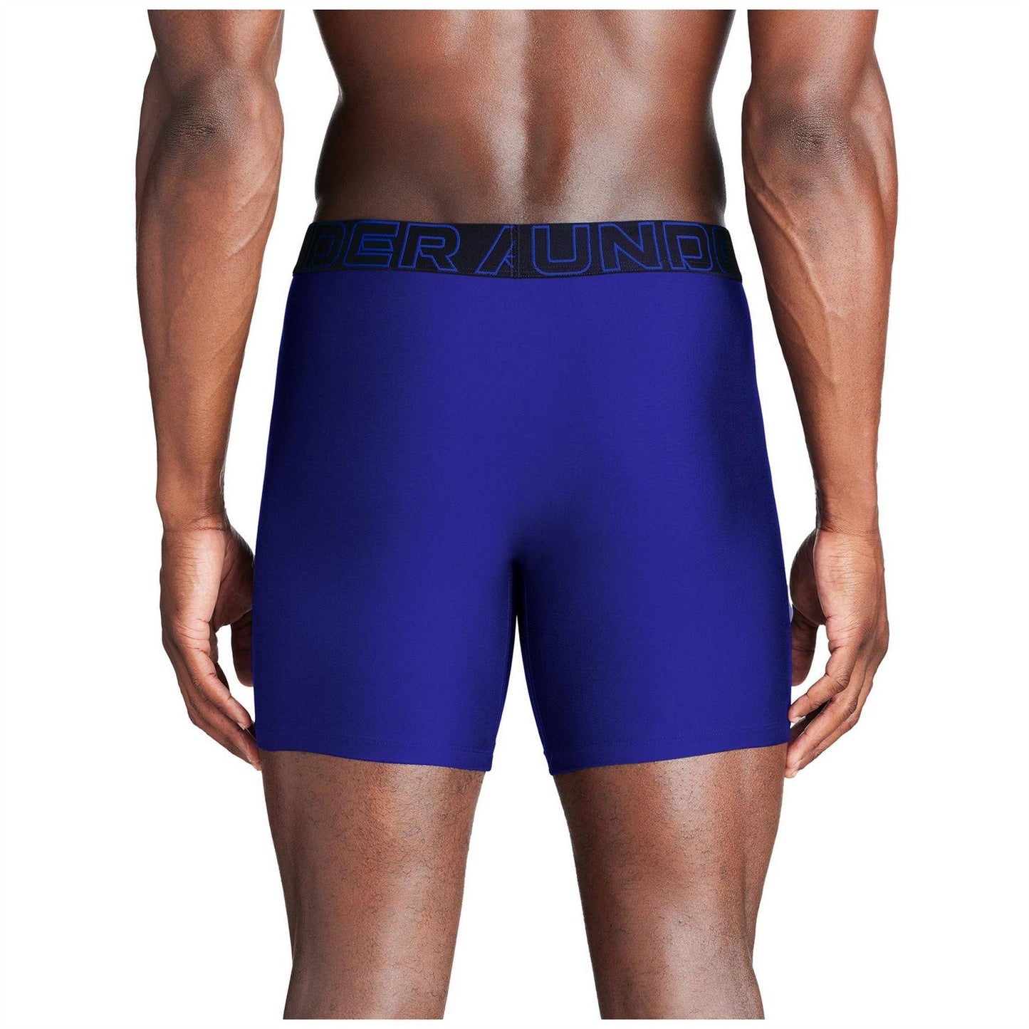 Royal Blue-Steel-Navy - Pack Shot - Under Armour Mens Performance Tech Boxer Shorts