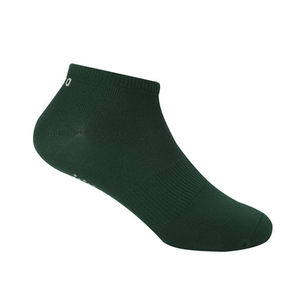 Black-White-Blue - Side - USA Pro Womens-Ladies Logo Anti-Slip Socks (Pack of 3)