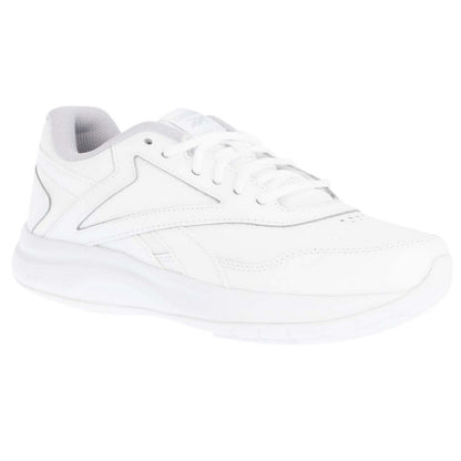 White - Front - Reebok Womens-Ladies Ultra 7.0 DMX MAX Leather Hiking Shoes
