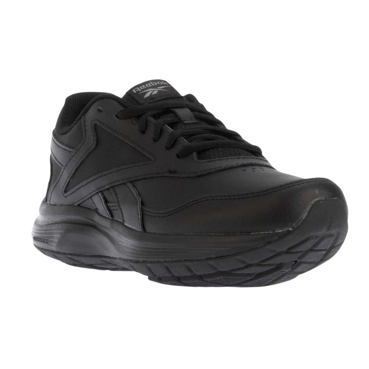 Black - Front - Reebok Womens-Ladies Ultra 7.0 DMX MAX Leather Hiking Shoes