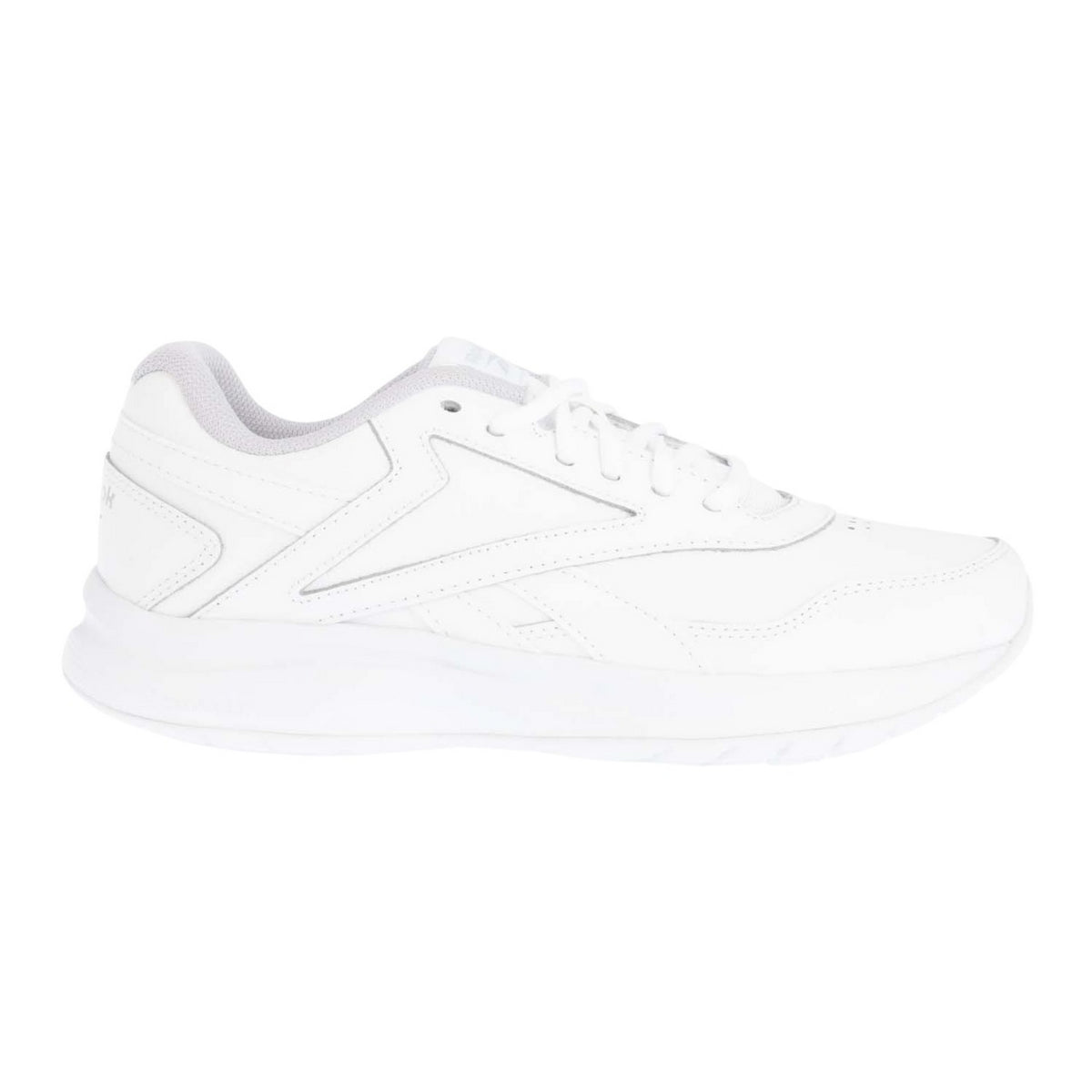 White - Side - Reebok Womens-Ladies Ultra 7.0 DMX MAX Leather Hiking Shoes