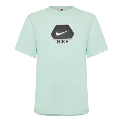 Mint - Front - Nike Mens Sportswear Club T-Shirt