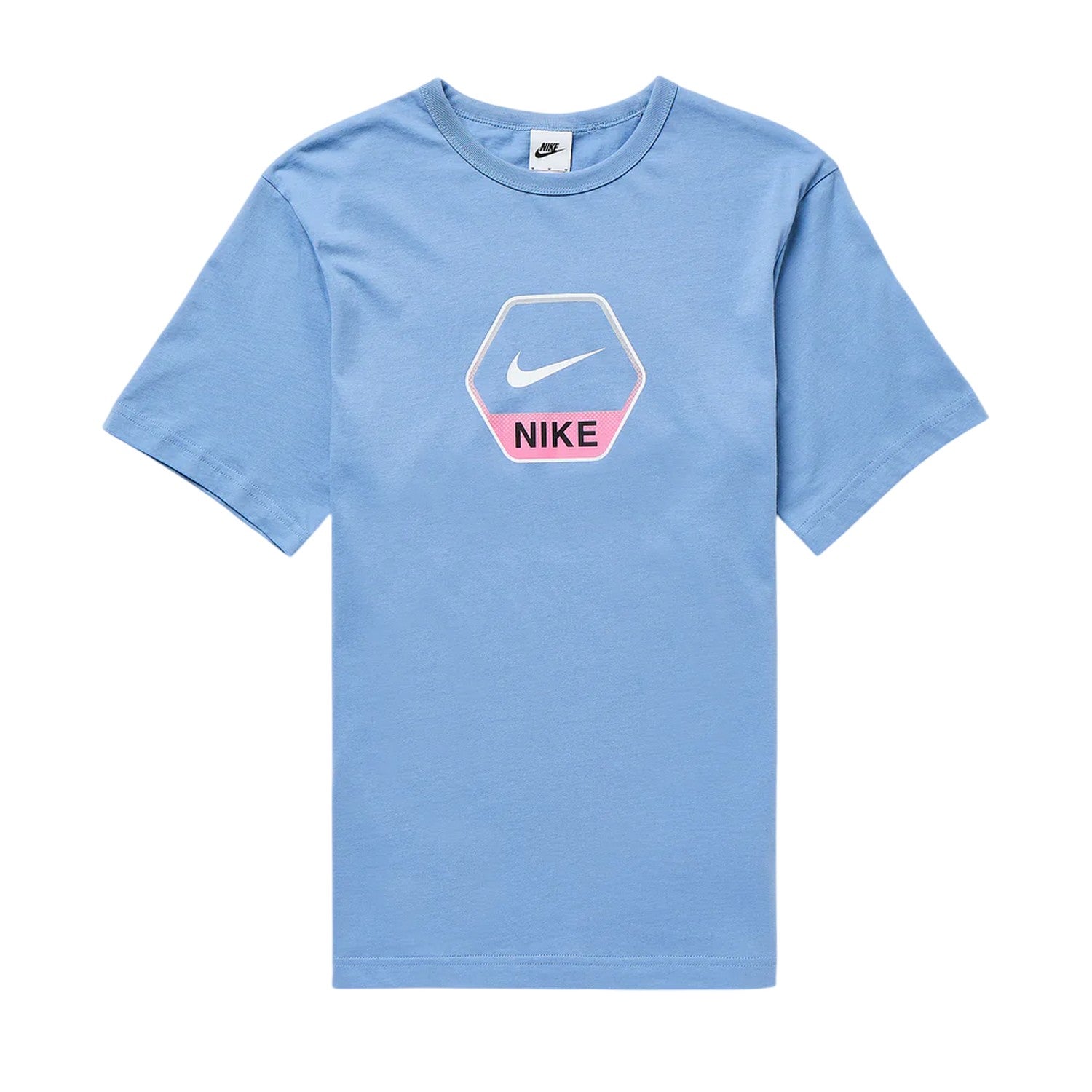 Blue - Front - Nike Mens Sportswear Club T-Shirt