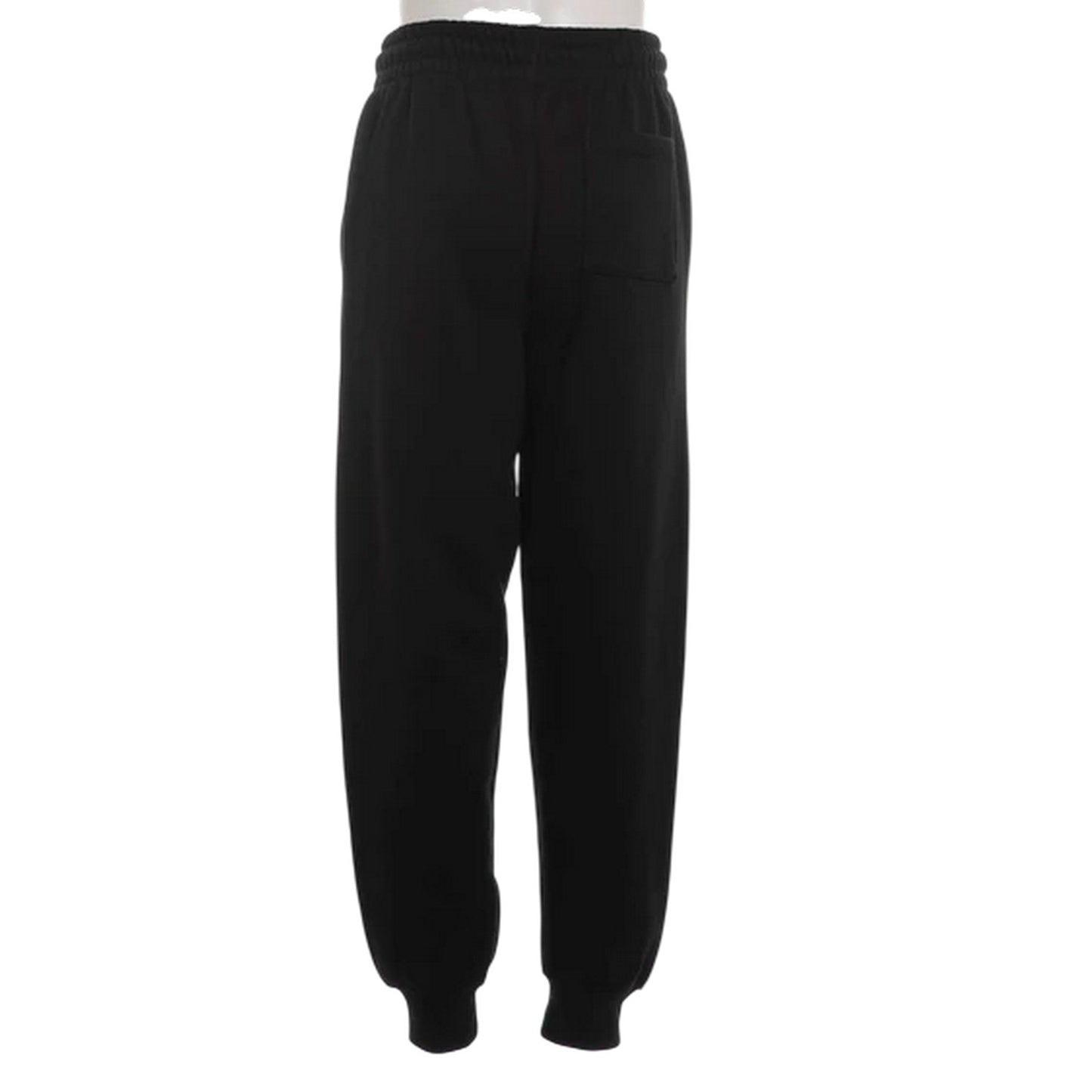 Black - Back - Nike Childrens-Kids Air Jordan Fleece Graphic Print Joggers