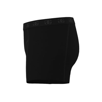 Black - Back - Giorgio Boys Boxer Briefs (Pack of 5)