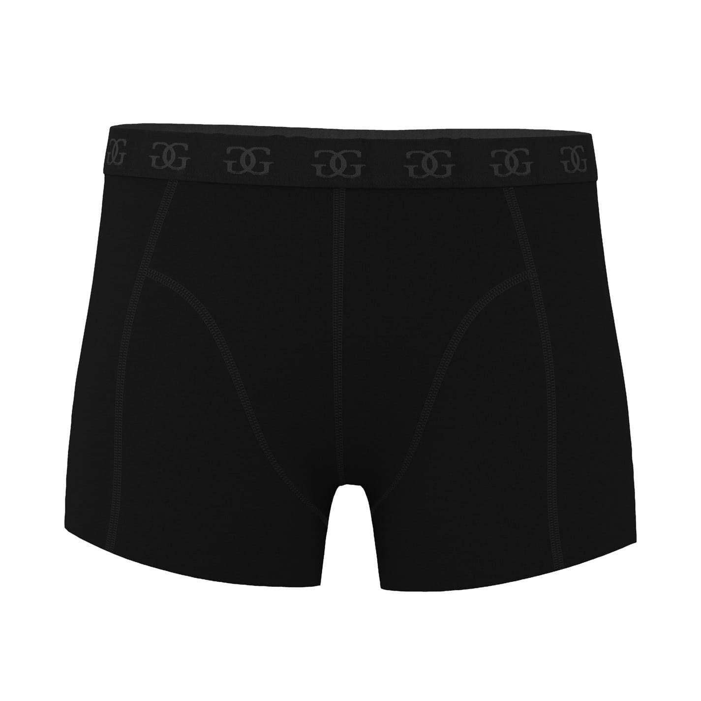 Black - Lifestyle - Giorgio Boys Boxer Briefs (Pack of 5)