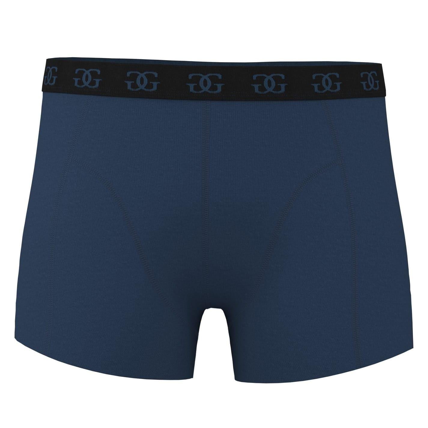 Black-Blue-Red-Grey - Lifestyle - Giorgio Boys Boxer Briefs (Pack of 5)