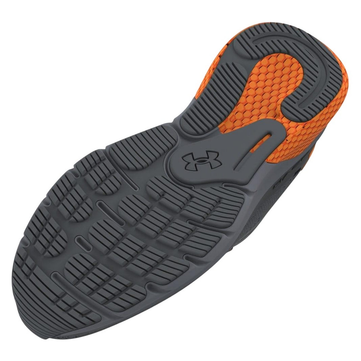 Grey - Side - Under Armour Mens HOVR Turbulence Running Shoes