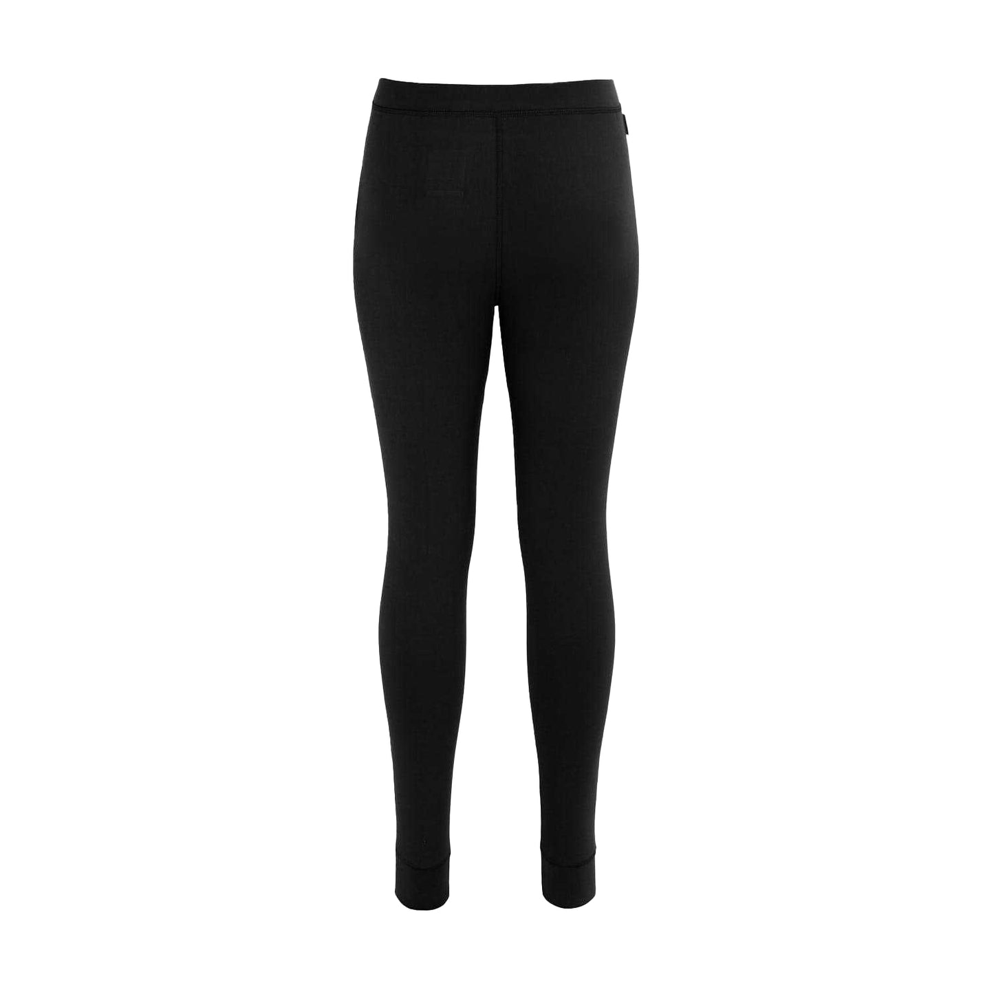 Black - Back - Nevica Womens-Ladies Thermal Plain Slim Leggings