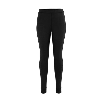 Black - Front - Nevica Womens-Ladies Thermal Plain Slim Leggings