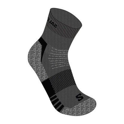 Black-Grey - Front - Salomon Unisex Adult Merino Wool Socks (Pack of 2)