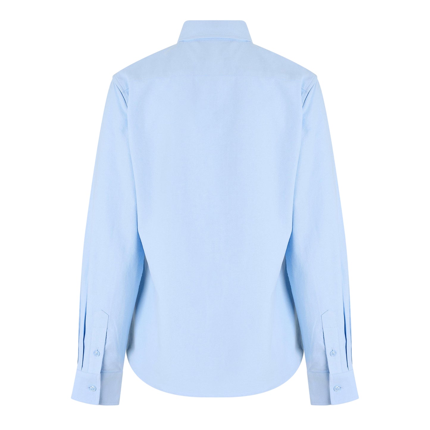 Brunnera Blue - Back - Jack Wills Womens-Ladies Classic Twill Long-Sleeved Shirt