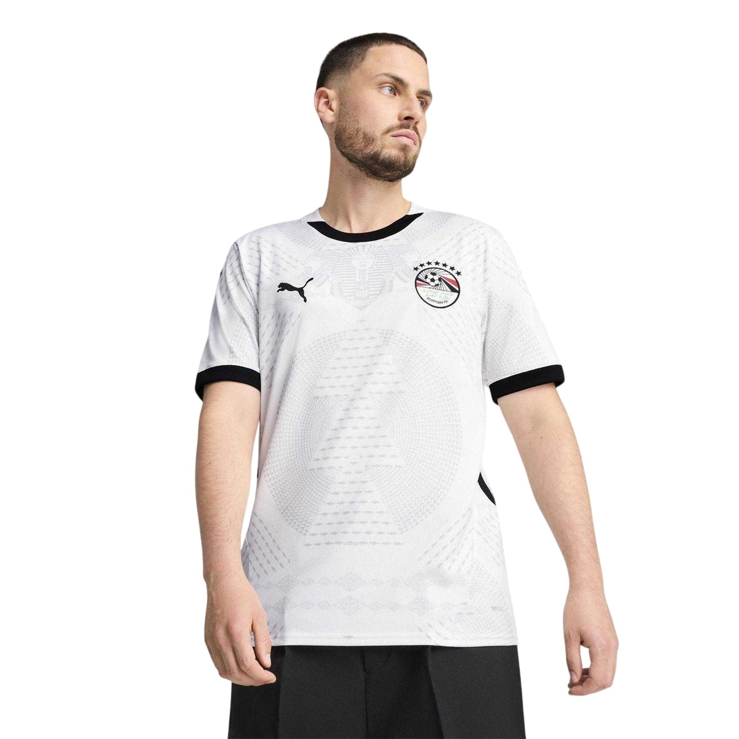 White - Lifestyle - Egypt Mens 2025 Puma Away Shirt