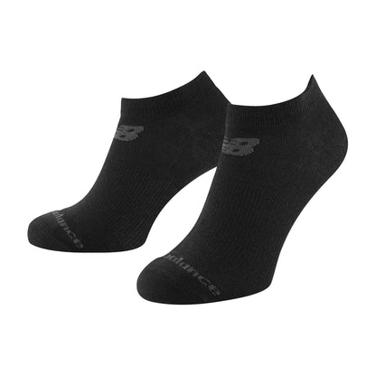 Black - Back - New Balance Unisex Adult Everyday No-Show Socks (Pack of 10)