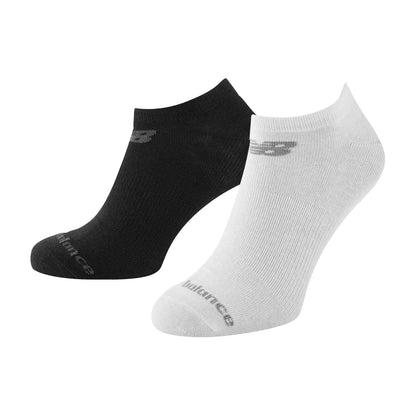 White-Black - Back - New Balance Unisex Adult Everyday No-Show Socks (Pack of 10)