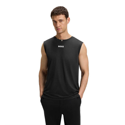Black - Lifestyle - Boss Mens Active Quick Dry Tank Top