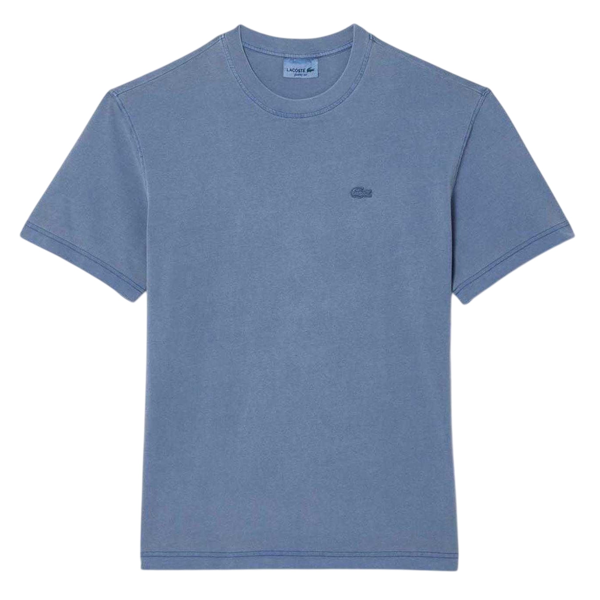 Stone - Front - Lacoste Mens Dyed T-Shirt
