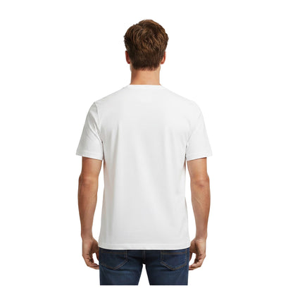 White - Side - Farah Mens Harrow Short-Sleeved T-Shirt