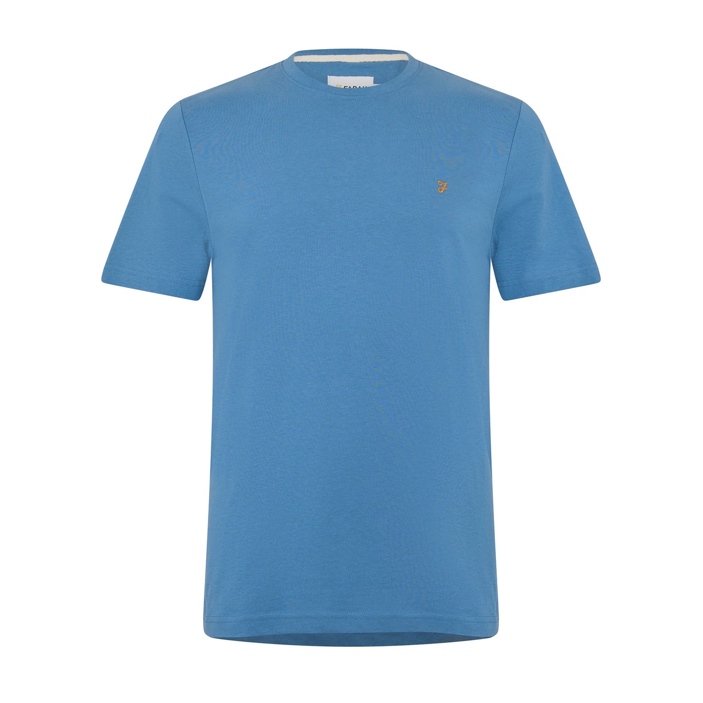 Blue - Front - Farah Mens Harrow Short-Sleeved T-Shirt