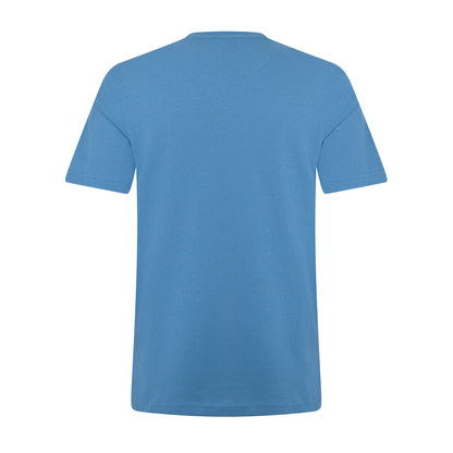 Blue - Back - Farah Mens Harrow Short-Sleeved T-Shirt