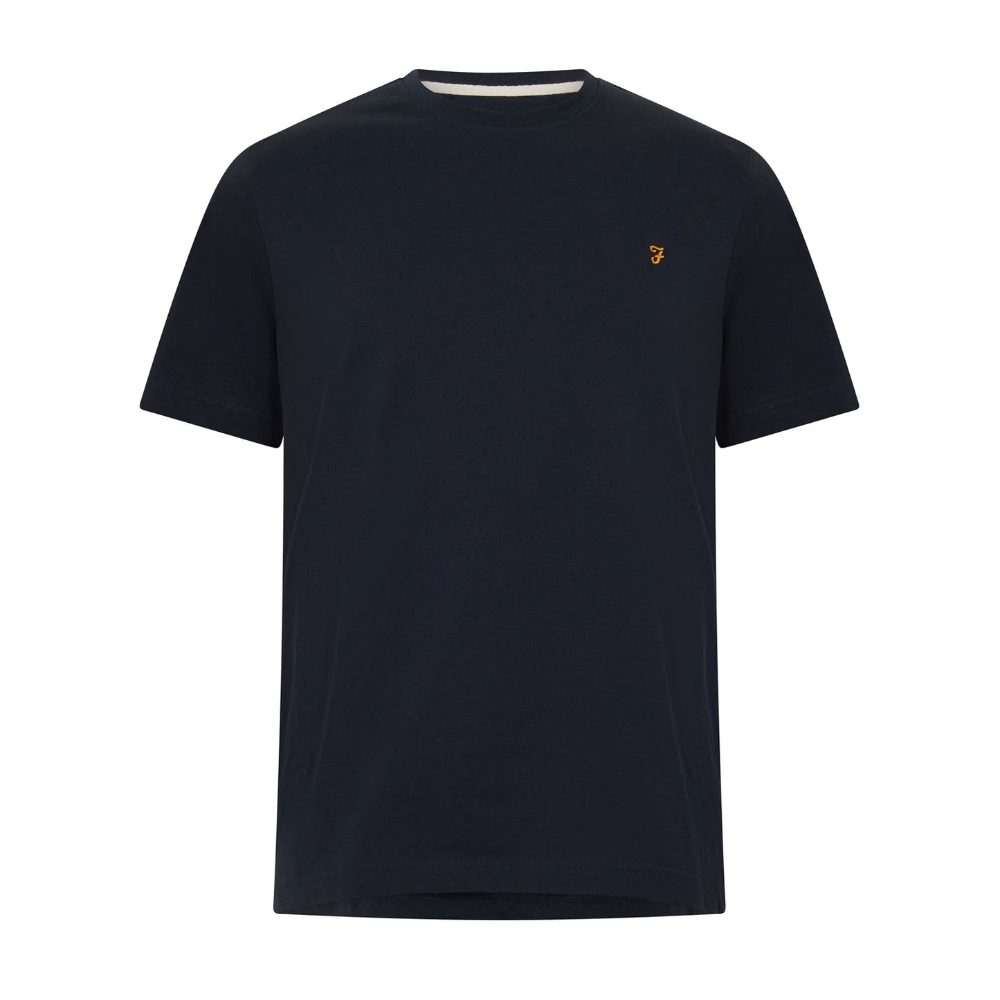 True Navy - Front - Farah Mens Harrow Short-Sleeved T-Shirt