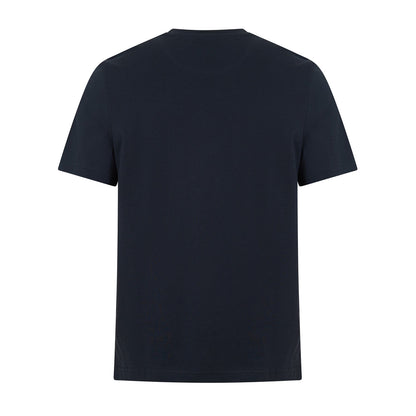 True Navy - Back - Farah Mens Harrow Short-Sleeved T-Shirt