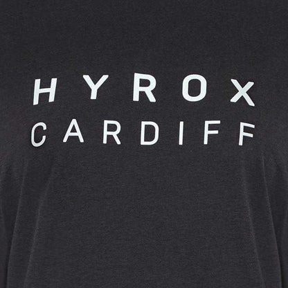 Dark Grey - Side - Puma Womens-Ladies Hyrox Logo Performance T-Shirt