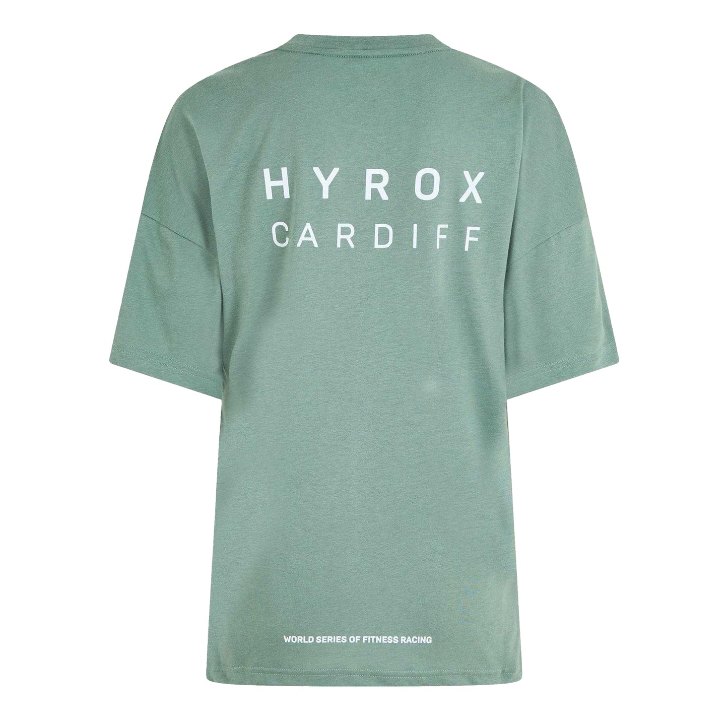 Eucalyptus - Back - Puma Womens-Ladies Hyrox Logo Performance T-Shirt