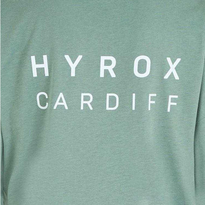 Eucalyptus - Side - Puma Womens-Ladies Hyrox Logo Performance T-Shirt