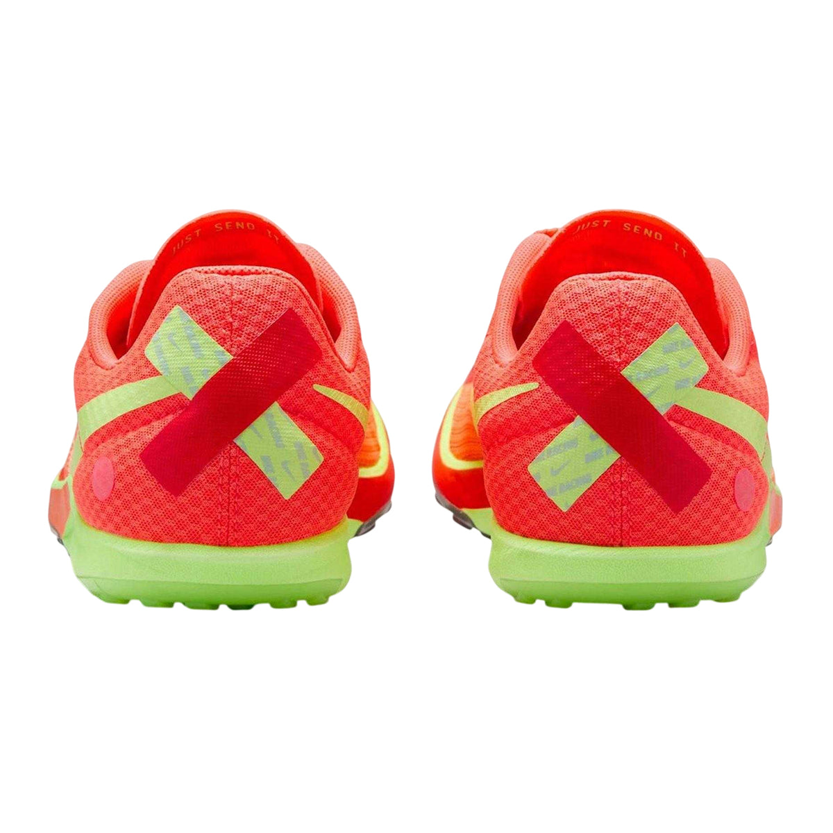 Orange - Back - Nike Mens Zoom Rival Xc 6 Spikes Shoes