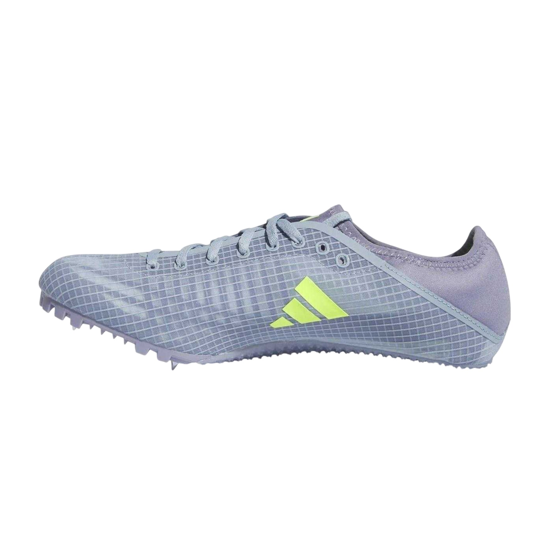 Blue - Side - Adidas Mens Sprintstar Track Running Athletic Shoe Spikes