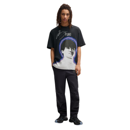 Black - Lifestyle - Hugo Mens Yuki Tsunoda Graphic Print T-Shirt