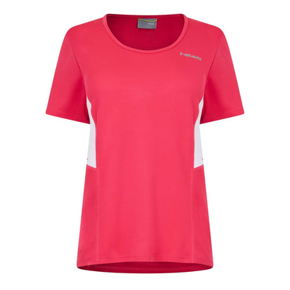 Pink - Front - Head Womens-Ladies Technical T-Shirt
