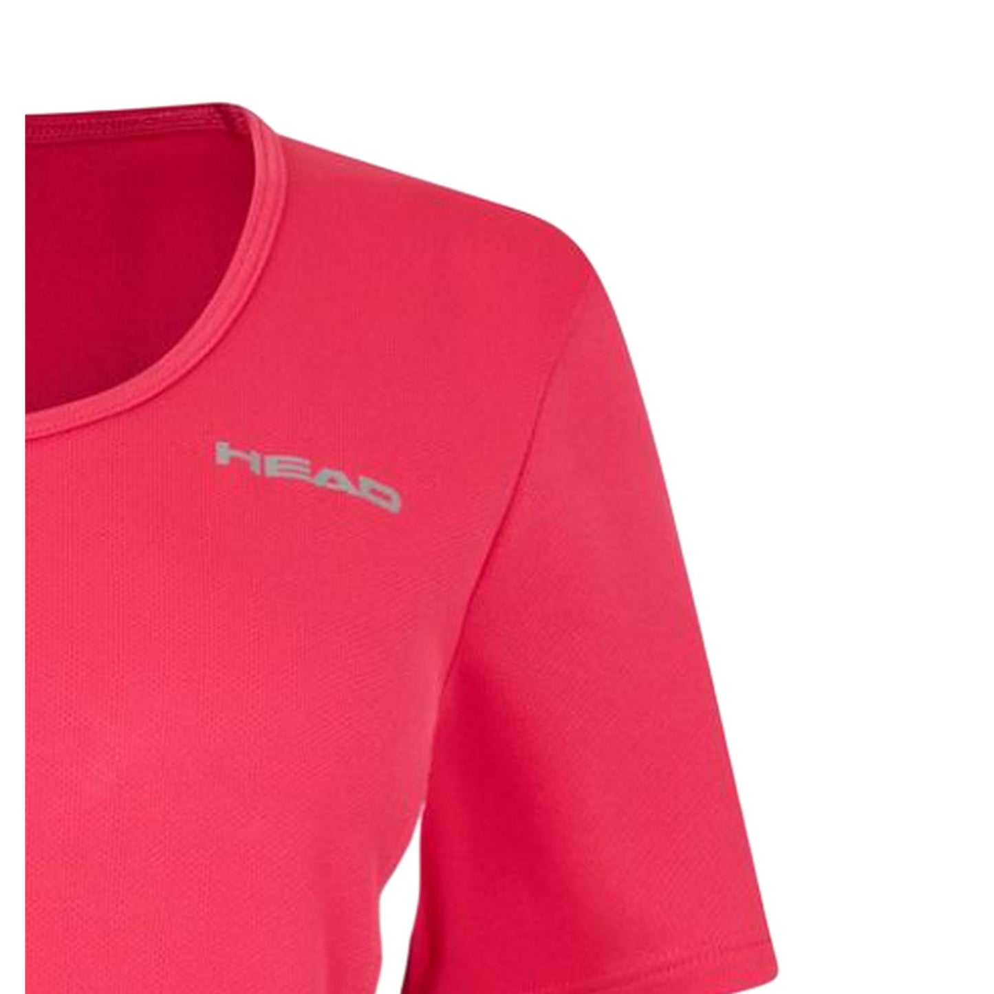 Pink - Side - Head Womens-Ladies Technical T-Shirt