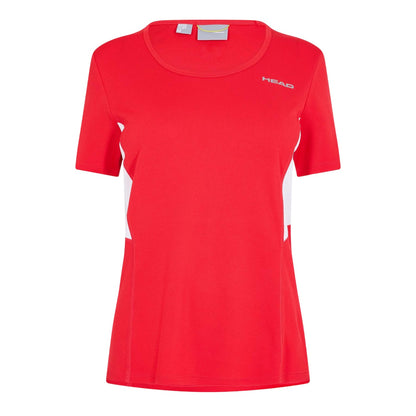 Red - Front - Head Womens-Ladies Technical T-Shirt