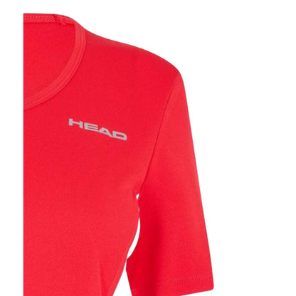 Red - Side - Head Womens-Ladies Technical T-Shirt