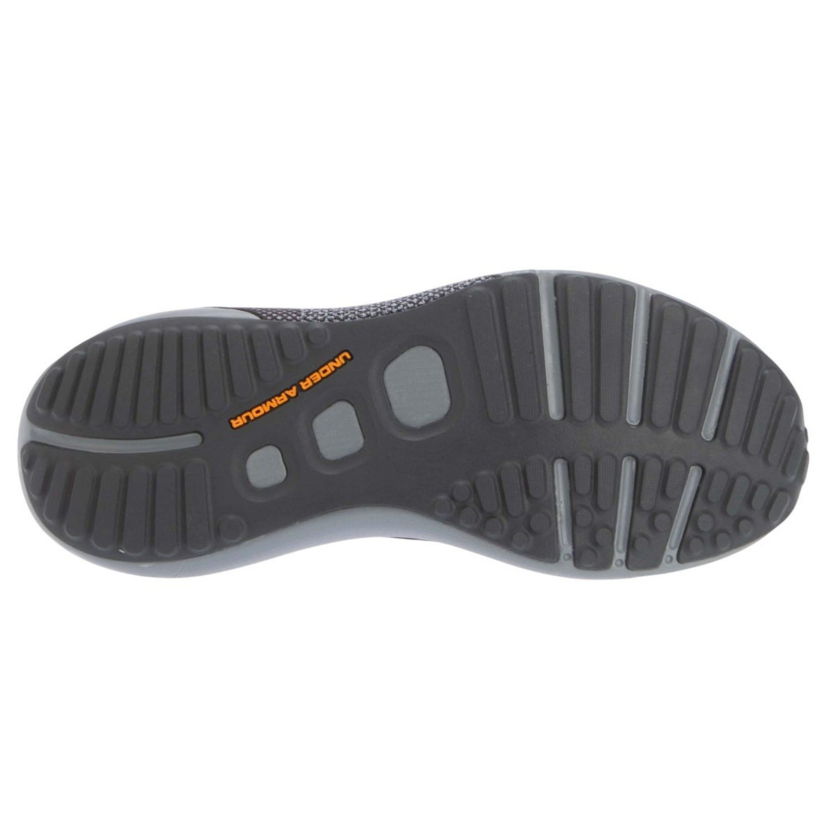 Grey - Side - Under Armour Mens Hovr Phantom 3 Running Shoes