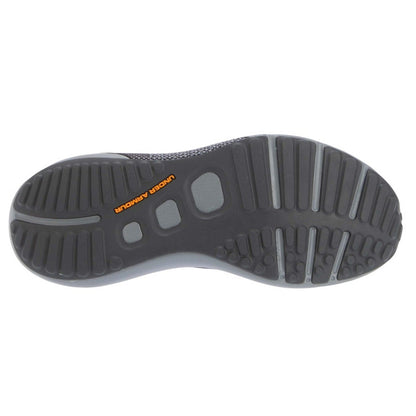 Grey - Side - Under Armour Mens Hovr Phantom 3 Running Shoes