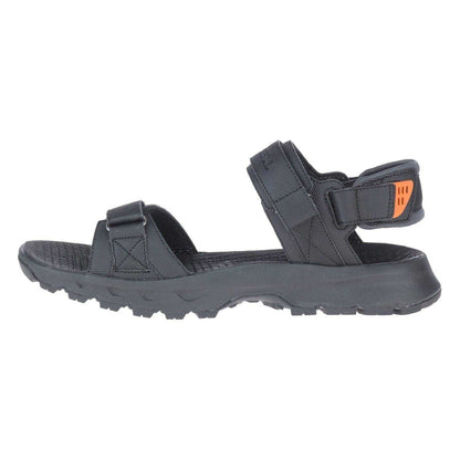 Black - Side - Merrell Mens Cedrus Contrast Sandals