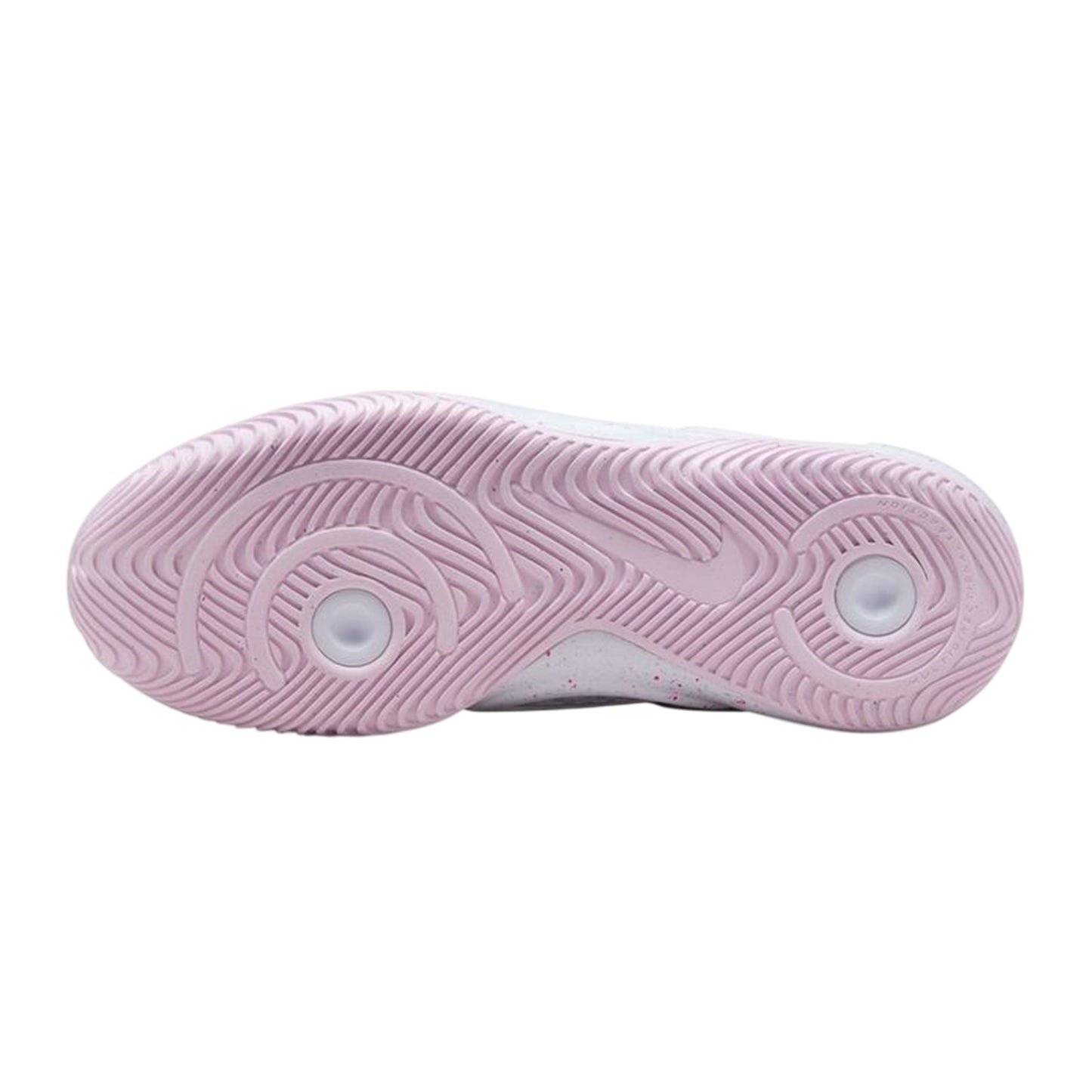 White-Pink - Pack Shot - Nike Mens Hyperquick Logo Trainers