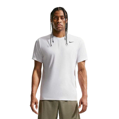 White - Front - Nike Mens Swoosh Flex Performance T-Shirt