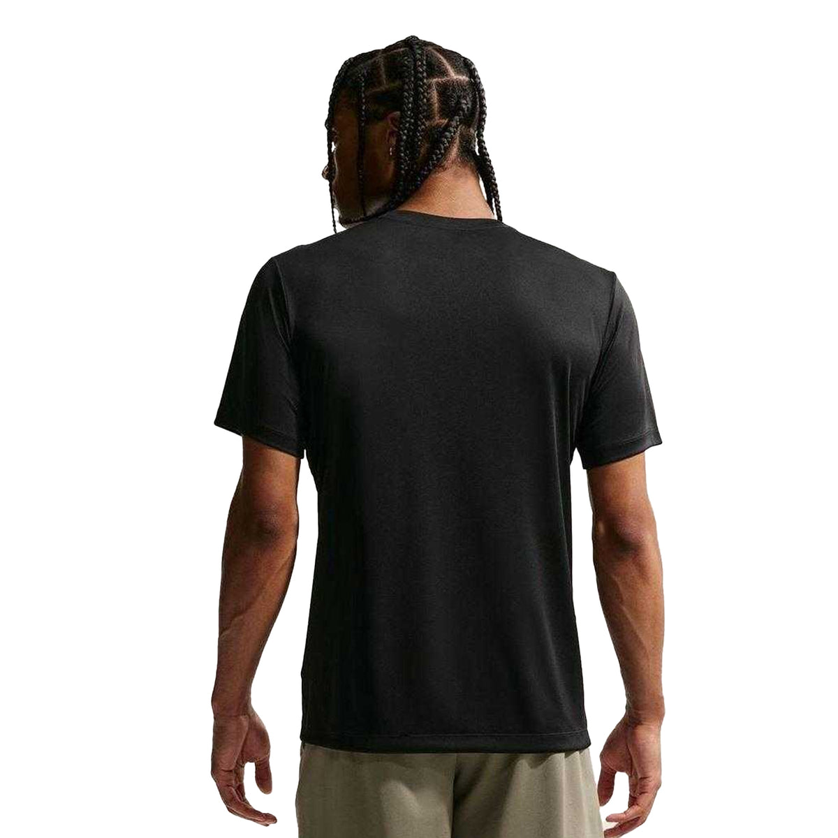 Black - Back - Nike Mens Swoosh Flex Performance T-Shirt
