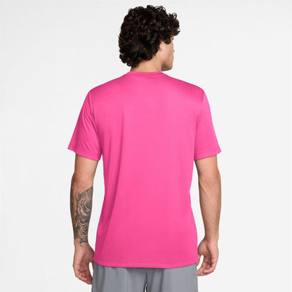 Hyper Pink - Back - Nike Mens Swoosh Flex Performance T-Shirt