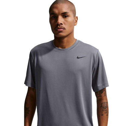 Grey - Side - Nike Mens Swoosh Flex Performance T-Shirt