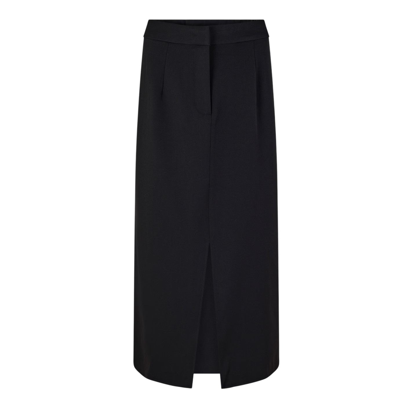 Black - Front - Vila Womens-Ladies Vivarone Midi Pencil Skirt
