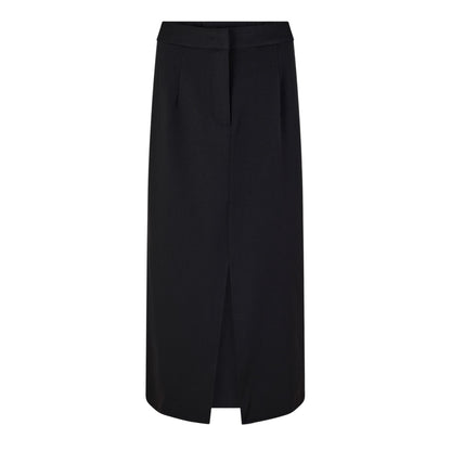 Black - Front - Vila Womens-Ladies Vivarone Midi Pencil Skirt
