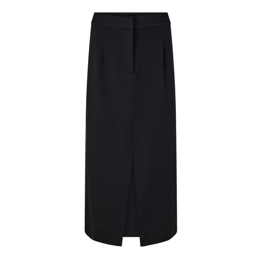 Black - Front - Vila Womens-Ladies Vivarone Midi Pencil Skirt