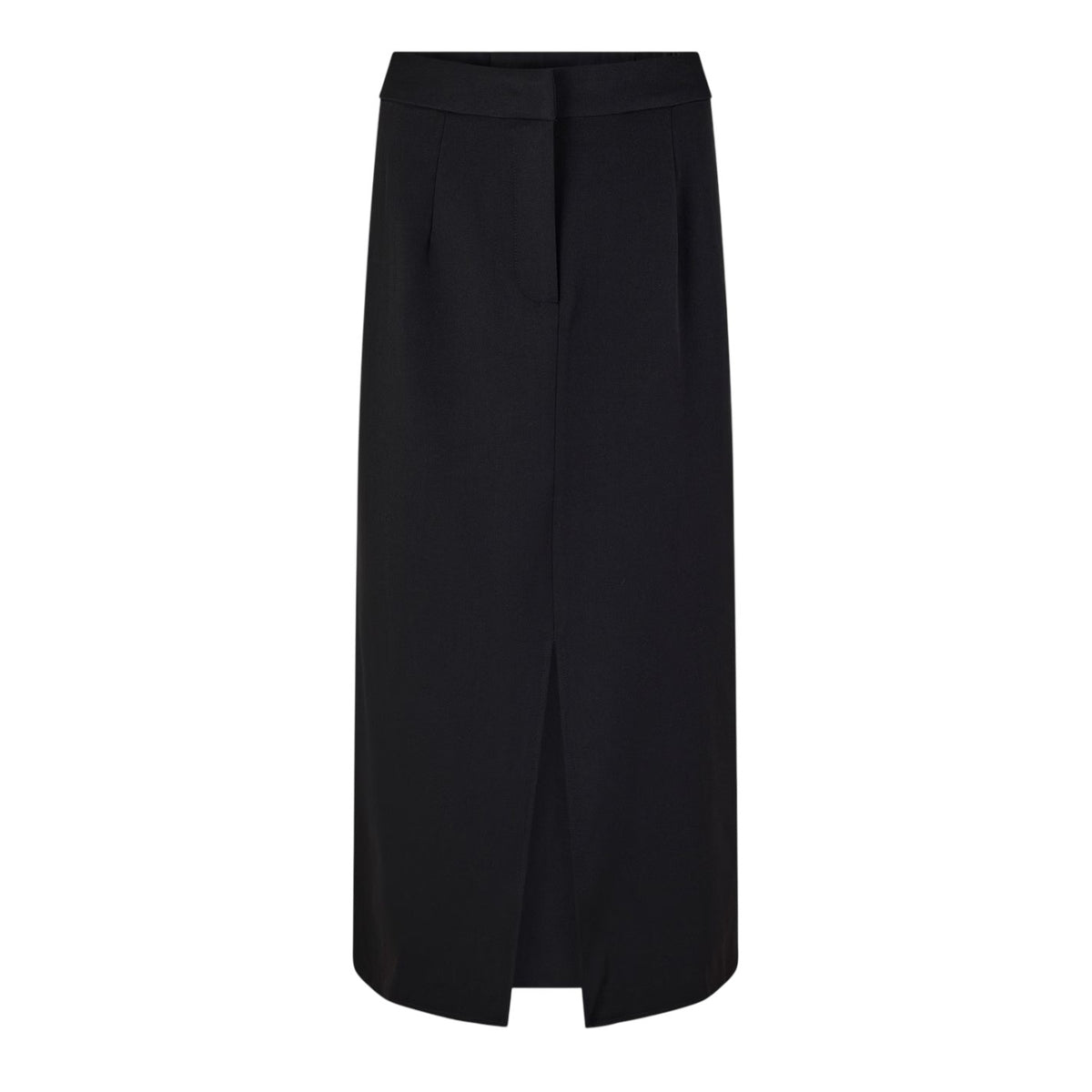 Black - Front - Vila Womens-Ladies Vivarone Midi Pencil Skirt